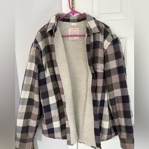 J. Crew Sherpa Flannel